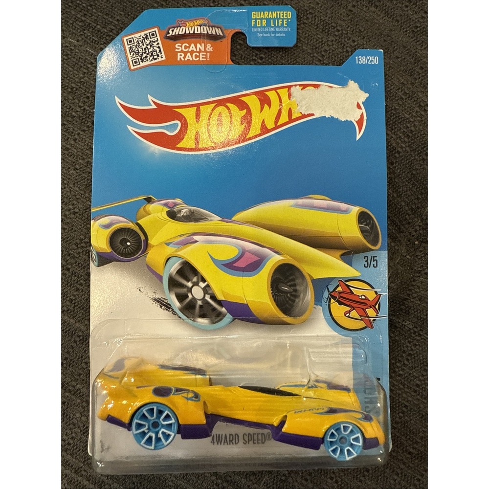 2016 Hot Wheels TREASURE HUNT‎ 4ward Speed Sky Show #138